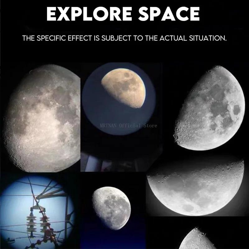 Профессиональный астрономический телескоп HD с 90-кратным зумом, мощный монокуляр, бинокль дальнего действия, космическая луна, портативный, подарки для детей