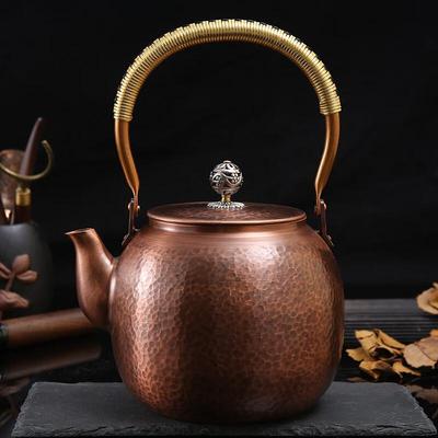 Традиционный китайский медный чайник ручной работы