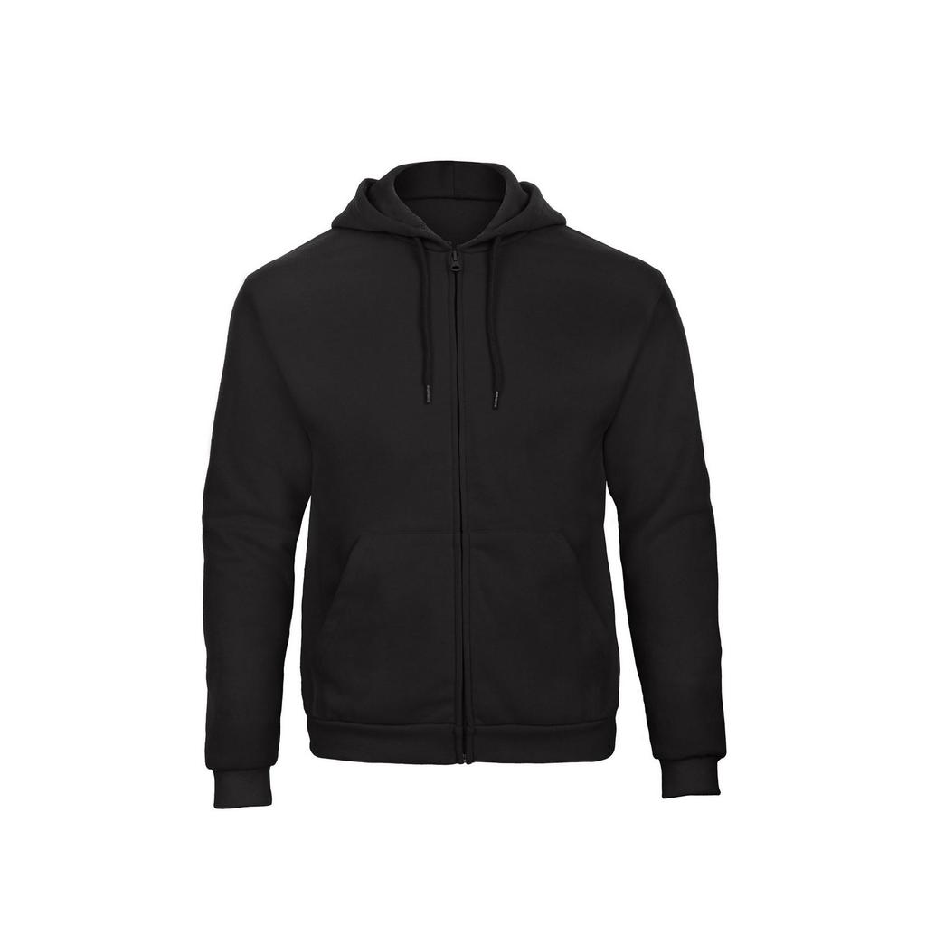 B&C Adults Unisex ID.205 50/50 Full Zip Hooded Sweatshirt