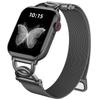 Ремешок для Apple Watch Series 10 Ultra 9 8 7 SE 6 5 4 3 2 1 46 мм 49 мм 45 мм 44 мм 42 мм D-образная магнитная застежка ремешок из нержавеющей стали