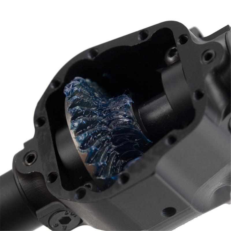 2 шт. Конические шестерни моста с винтовым зубом, металлические, для обновления деталей для SCX10 II 90047 для игрушечного автомобиля