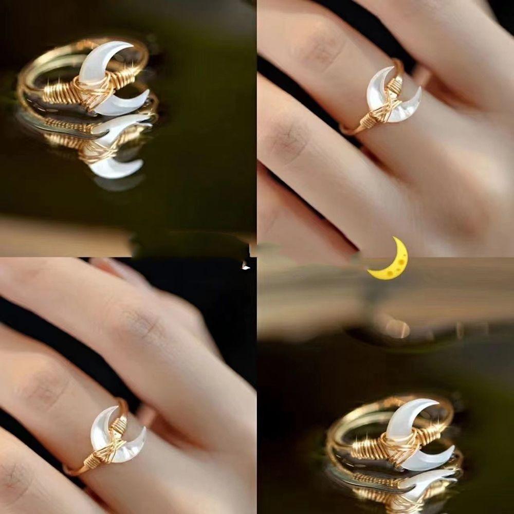 Choker Girl Female Clavicle Chain Fashion Jewelry Korean Style Bracelet Women Ring Moon Necklace