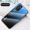 Защитный чехол-бампер из закалённого стекла для телефона Samsung A73 5G S22 plus Note 20 Ultra A82 A22 A72 A32 5G