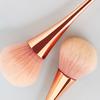 10 шт./набор кистей для макияжа с глянцевой ручкой и гладкой головкой из искусственного волокна, набор косметических кистей для лица для женщин