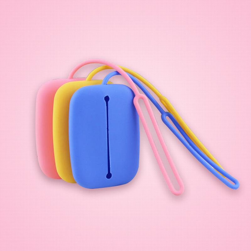 Trendy Silicone Key and Card Holder for Men and Women