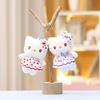 Cat Cute Plush Toy Keychain Cartoon Bag Pendant Kids Birthday Gift