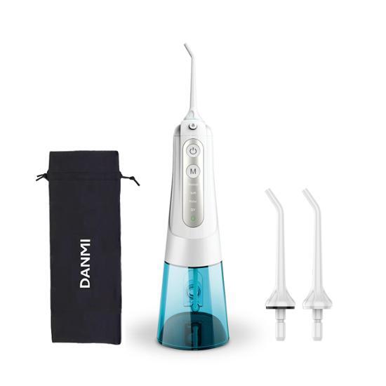 Портативный ирригатор полости рта Danmi Clean Pick 300 мл DA-CLS03Y 2 типа, выберите 1 (черно-белый)