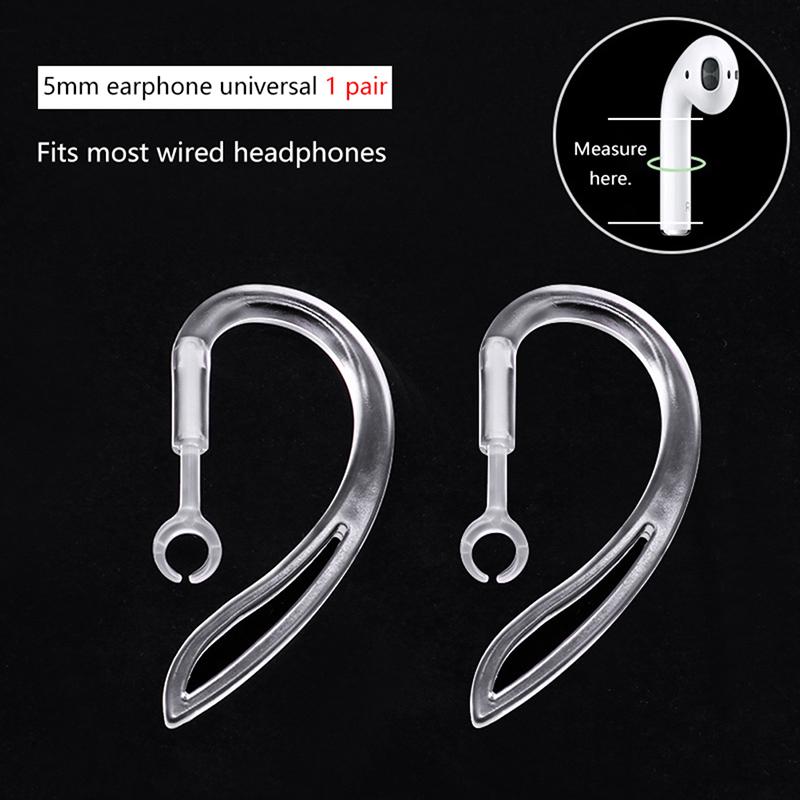 1 пара беспроводных Bluetooth-наушников Earpods Ear Hooks Holder маленькие и легкие наушники Anti Fall Anti-Slip Hook Headphones Accessories For Air Pods