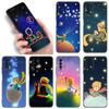 Чехол для телефона Art Little Prince для Xiaomi Redmi Note 5 6 9T K20 K40 K50 Pro 7A 8A 9A 9C 9i 10A 10C A1 S2 Мягкий черный чехол из ТПУ