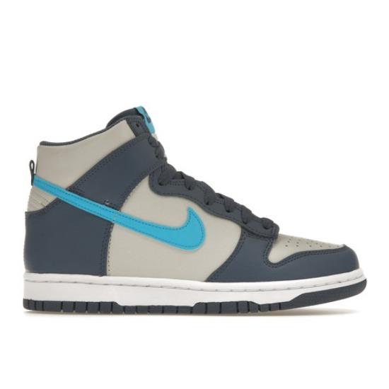 Nike Dunk High Светлая кость Рассеянный синий DB2179-006