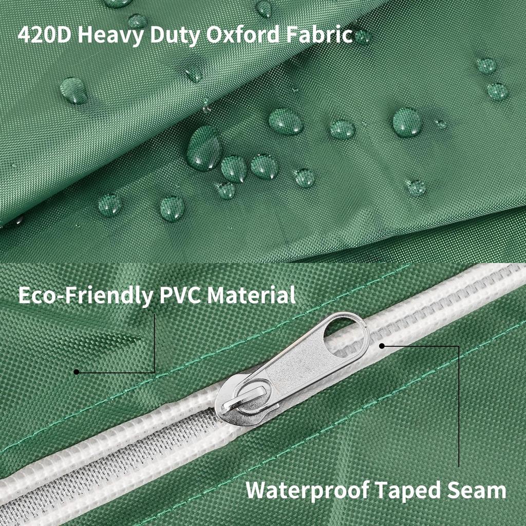 Крышка бака IBC на молнии Защитная крышка на 1000 литров защищает крышку от ультрафиолета и пыли