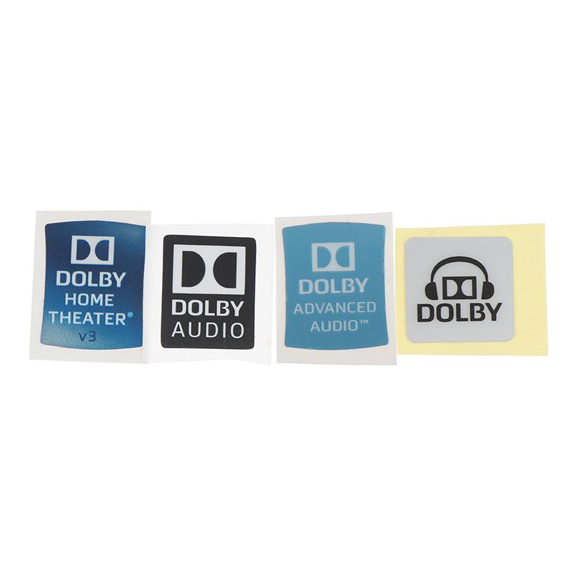 Dolby Surround Sound Этикетки Наклейки для ноутбуков Декор для рабочего стола Наклейки своими руками