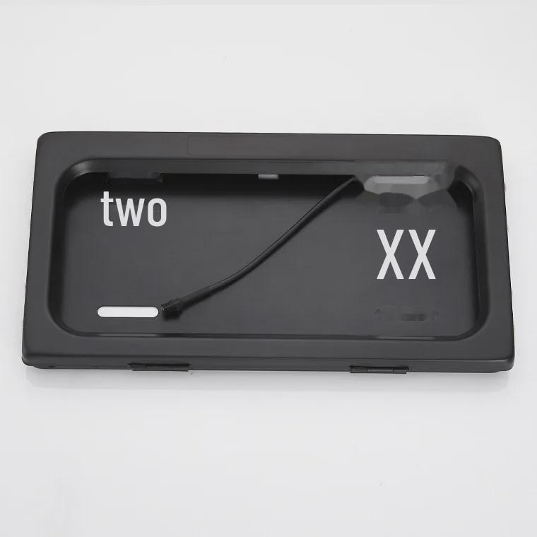 US Electric Car New Energy License Plate Frame for Standard Plates