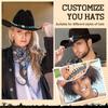 Men Women Hat Belts Braid Hat Bands Adjustable Cowboy Hat Accessories Classic Cowboy Hat Bands