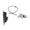 Hinged Rear Door Latch with Handle Fits Ford E150 E250 E350 Replacement