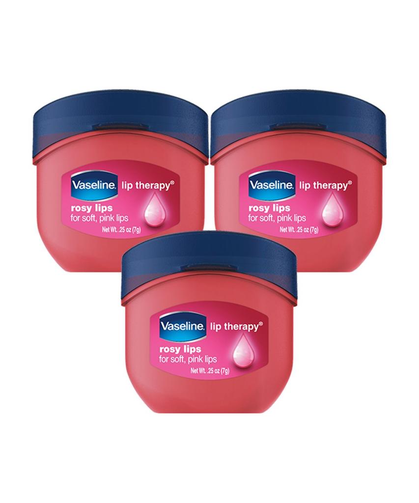 Rosy Lips Mini Lip Balm 7g (3 pieces)