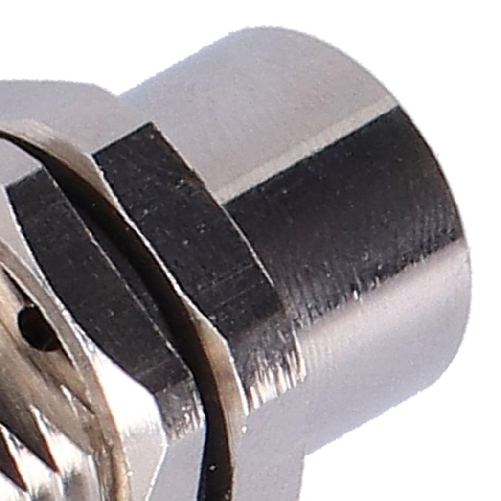 Разъем «папа-мама» IP67 панельный разъем с никелированной латунью M12‑I‑4