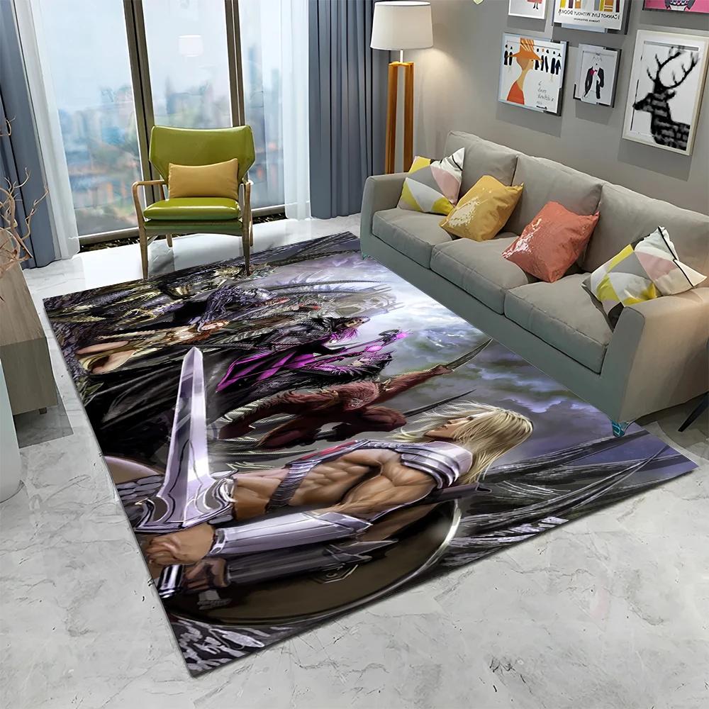 Ковер-циновка He Man Masters of The Universe для дома, гостиной, спальни, дивана, придверный коврик, декор, коврик для игровой зоны для детей, нескользящий коврик для пола