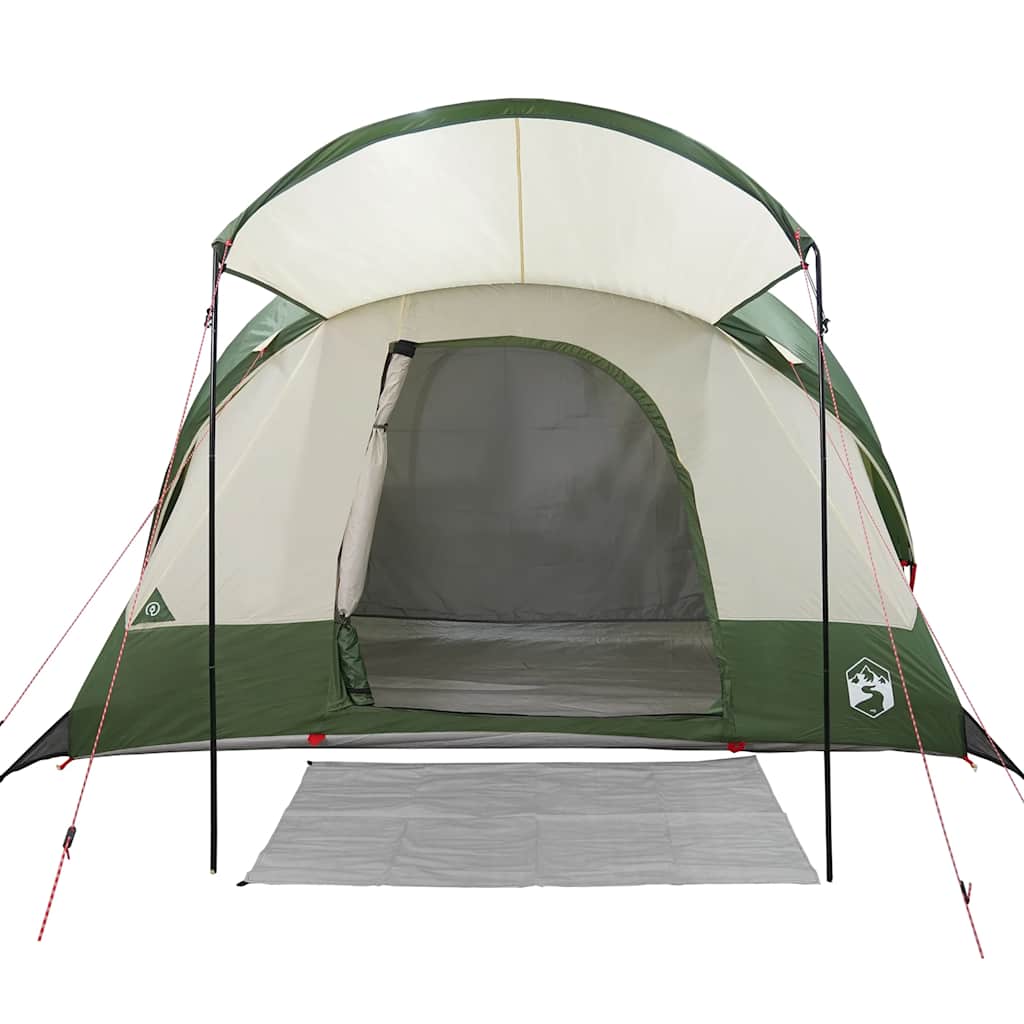 Tunnel Family Tent for 8 Persons Green Waterproof
