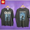 Новая одежда Винтажная футболка 1992 года Ozzy Osbourne Last Bloody Shows Tour Репринт Унисекс Футболка