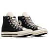 Converse Chuck Taylor Удобные и Универсальные Износостойкие Высокие Кеды из Канваса Женские Черные