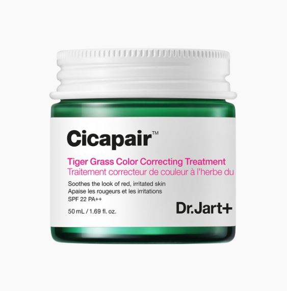 [Dr.Jart] Cicapair Tiger Grass Корректирующая цвет основа под макияж SPF22
