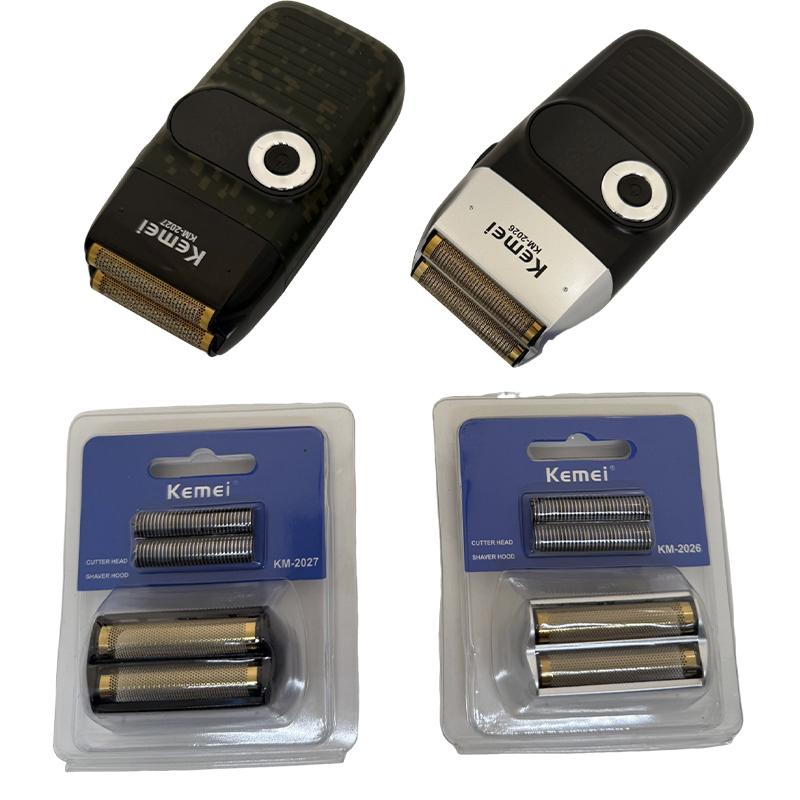 100% Оригинальные Сменные Лезвия Kemei Для Бритвы KM-2026/2027 Головка Ножа и Сеточка Ножа Аксессуары для Бритья