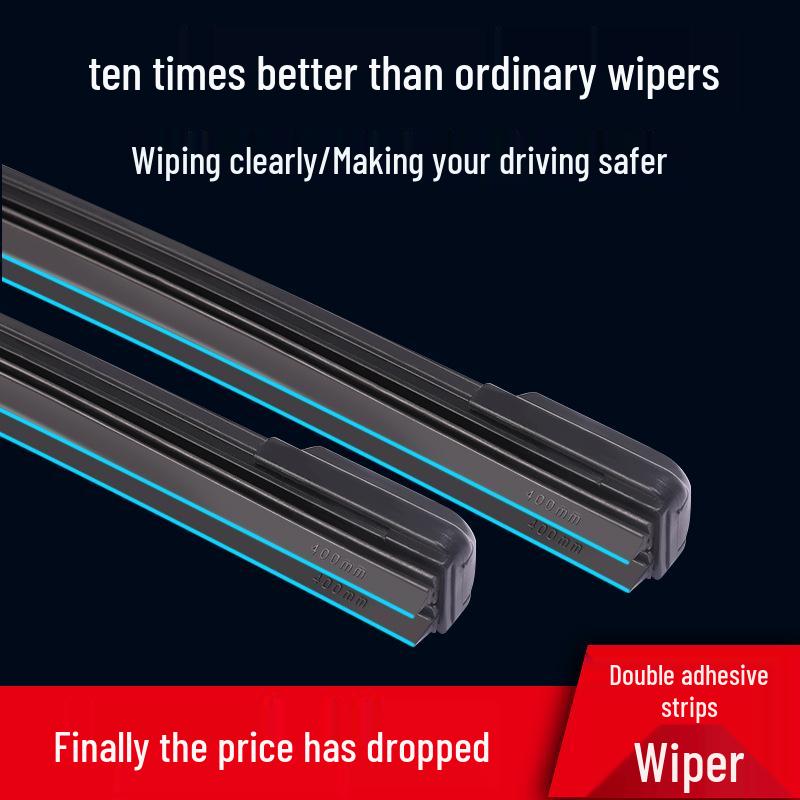 BAIC Senova Special Wiper Blade: Dual Rubber Strip for D50, D20, D60, X25, X35, X55, Zhidao, U7