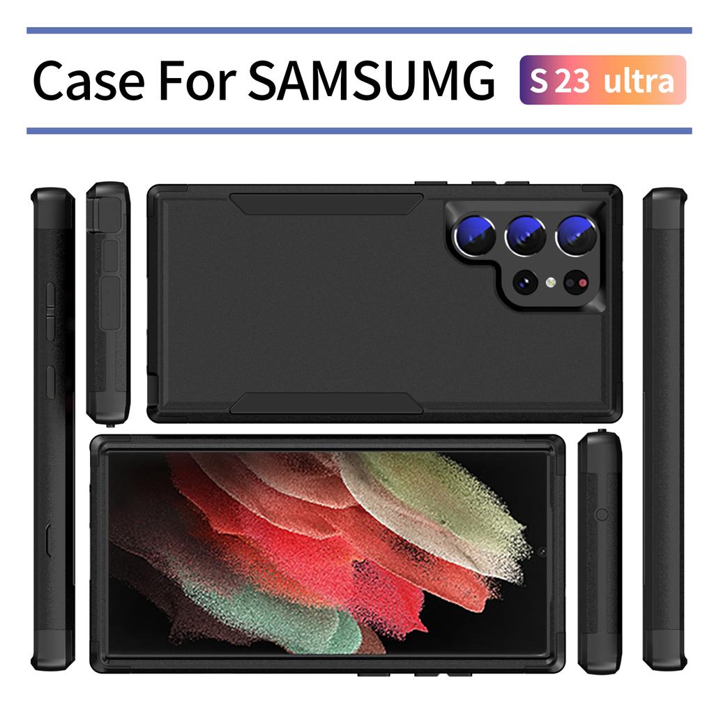 Противоударный чехол для мобильного телефона с защитой от падения для Samsung Galaxy S23 Ultra 5g S22 Plus S21 Fe S 23 22, гибридные защитные чехлы