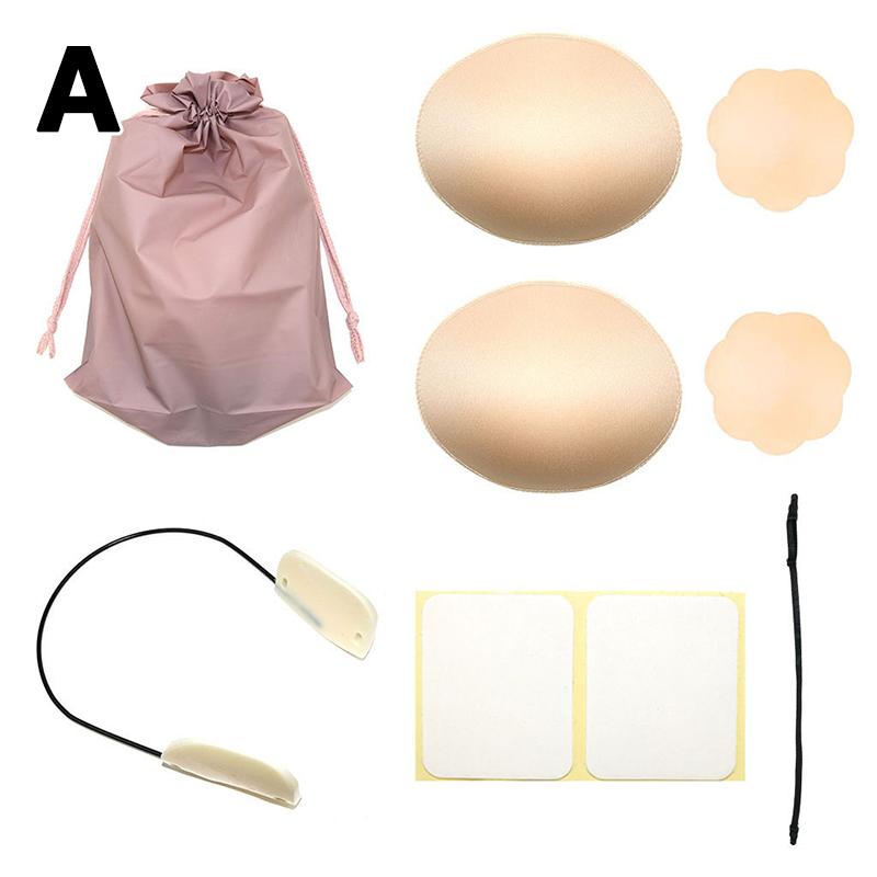 Женский анти-выпуклый бюстгальтер без бретелек с открытой спиной, форма груди, наклейка на соски, бюстгальтер без косточек, топ, бюстгальтер пуш-ап