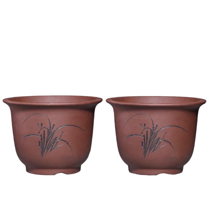 Manyuanhong Zisha Ceramic Tree Planter