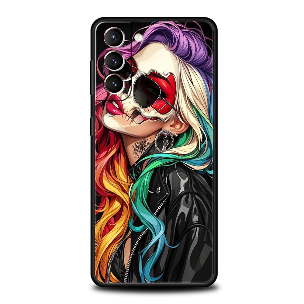 Hot Girls Phone Case Cover for Samsung Galaxy S26 S25 S24 S23 S22 S20 S21 FE Ultra S25 Edge Plus 5G Soft TPU Shell Fundas Capas