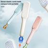 Retractable Hair Brush Self-Cleaning Bristles Scalp Massage Anti-static Hair Detangling Styling Comb Portable Women Hairdressing Tools Birthday Gift