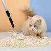 Yousheng Metal Cat Tight Scoop Длинная выдвижная ручка для кошачьего туалета Лопата для кошачьего туалета Большой совок для уборки домашних животных Глубокая лопата Совок для туалета