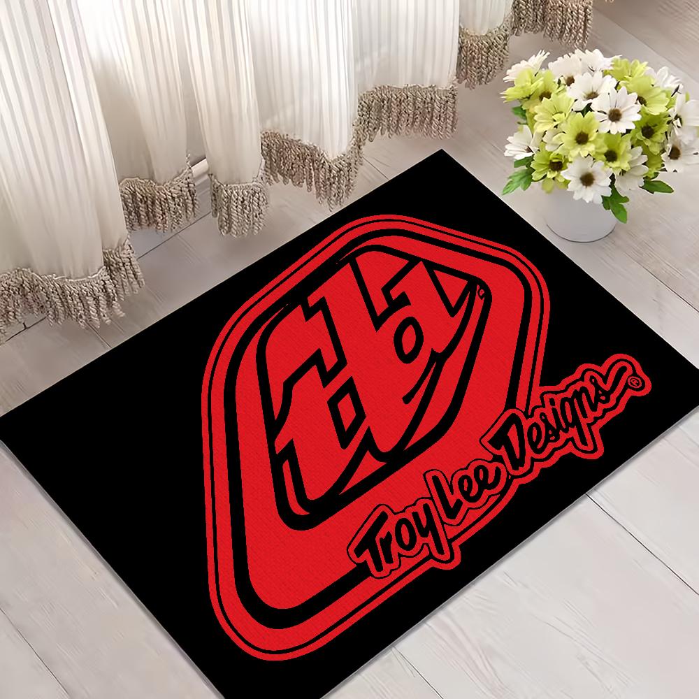 Troy Lee Designs Door Mat Welcome Entrance Balcony Bathroom Floor Non-slip Rug Bedroom Carpet Home Decoration
