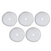 5Pcs 304 Stainless Steel Coffee Filter Portable Detachable Coffee Pot Mesh Filter Accessory
