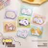 Очаровательные мультяшные липкие заметки с животными - Многоразовые блокноты для заметок для студентов