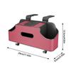 Car Headrest Storage Box Leather Tissue Box Multifunctional Car Backseat Hook Organizer Holder Car Seat Back Storage Box