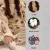 Padded and Thickened Warm Flannel Women Pajamas Loungewear Winter Peach Sleepwear Homewear Coral Velvet Two-Piece Set Nightwear