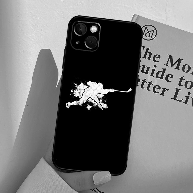 Спортивный чехол для телефона с рисунком катка для хоккея на льду для iPhone 17 16 15 14 13 12 11 Pro Max mini XR 16e 15 16 Plus 17 Air Полное покрытие