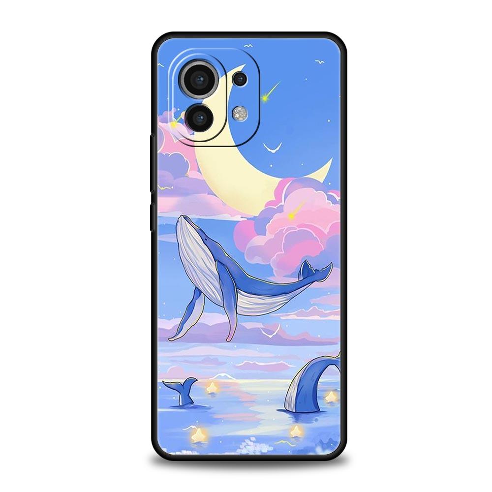 Чехол для телефона Orca ocean lovely killer whale для Xiaomi 14 13T 12T Pro 12 13 11 Ultra Mi Note 10 Lite 10T 5G 11X Pro 11i 9T