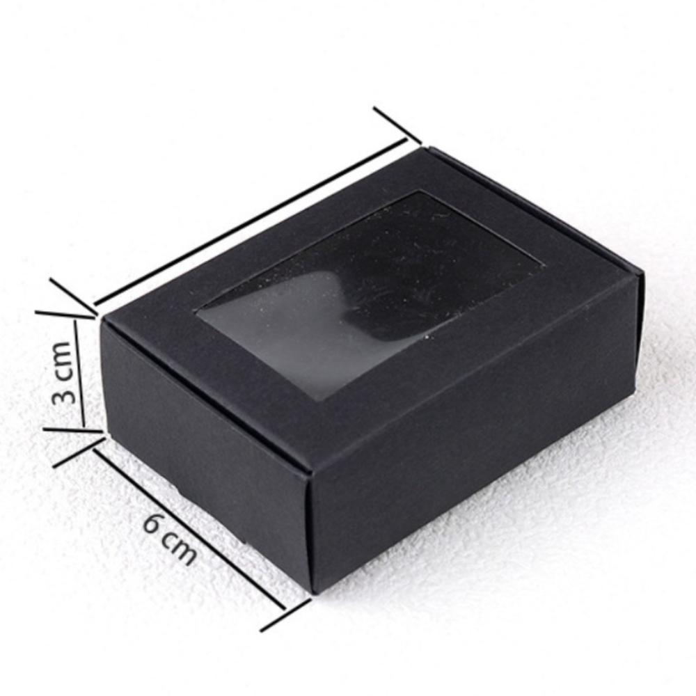 10/20Pcs Kraft Paper Candy Cake Boxes Square Handmade Soap Case Birthday Presents Packaging