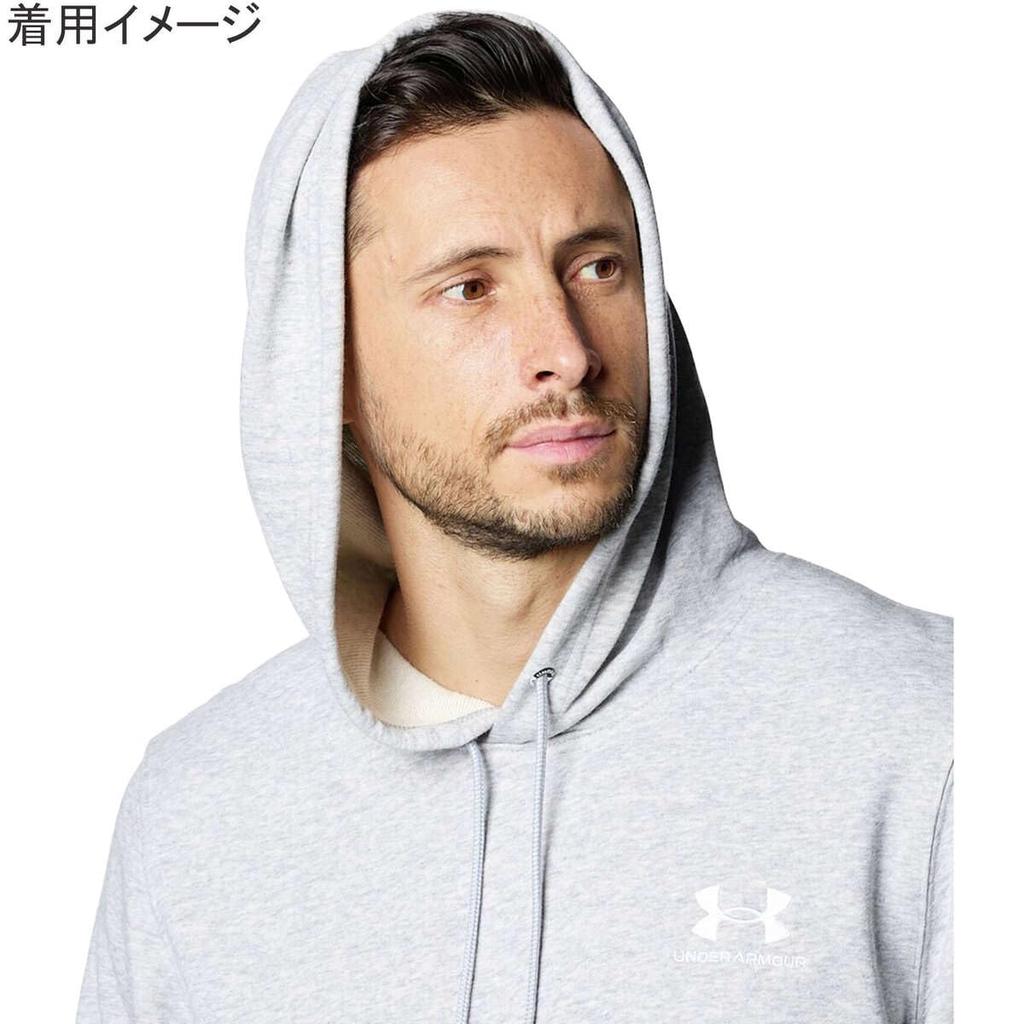 Under Armour Худи UA ESSENTIAL TERRY 1384820 Модульный серый XL (012)