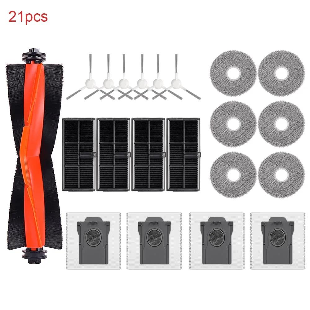 For Dreame L10s Ultra Gen 2 L30s Ultra L10s Pro Ultra Heat Robot Vacuum Main Brush Mop Pads Dust Bags HEPA Filters Accessories
