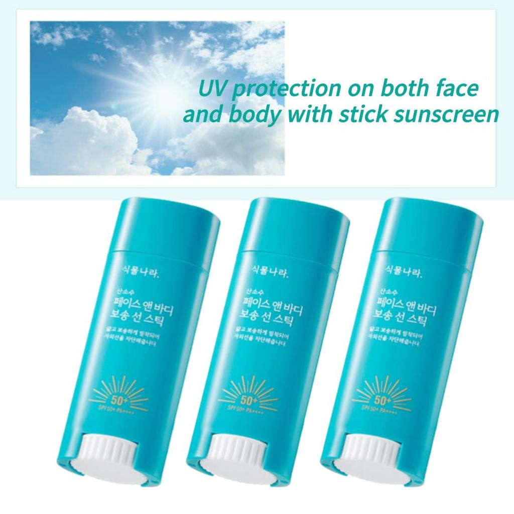 SIKMULNARA Face and Body A Powdery SUNSTICK | UV Protection SPF50+ PA++++ Sunscreen