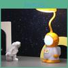Креативный ночник-астронавт, светодиодная складная настольная лампа с зарядкой для студенческой спальни