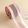 Материал банта Розовое золото 10 ярдов Банты Декор для рукоделия Новая Рождественская подарочная упаковка Упаковка для подарков