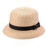 Hat Manon Straw Crochet Taisho Straw (Tanaka Shop) Hat, Hat, UK-H112 (Beige, 55-57cm)