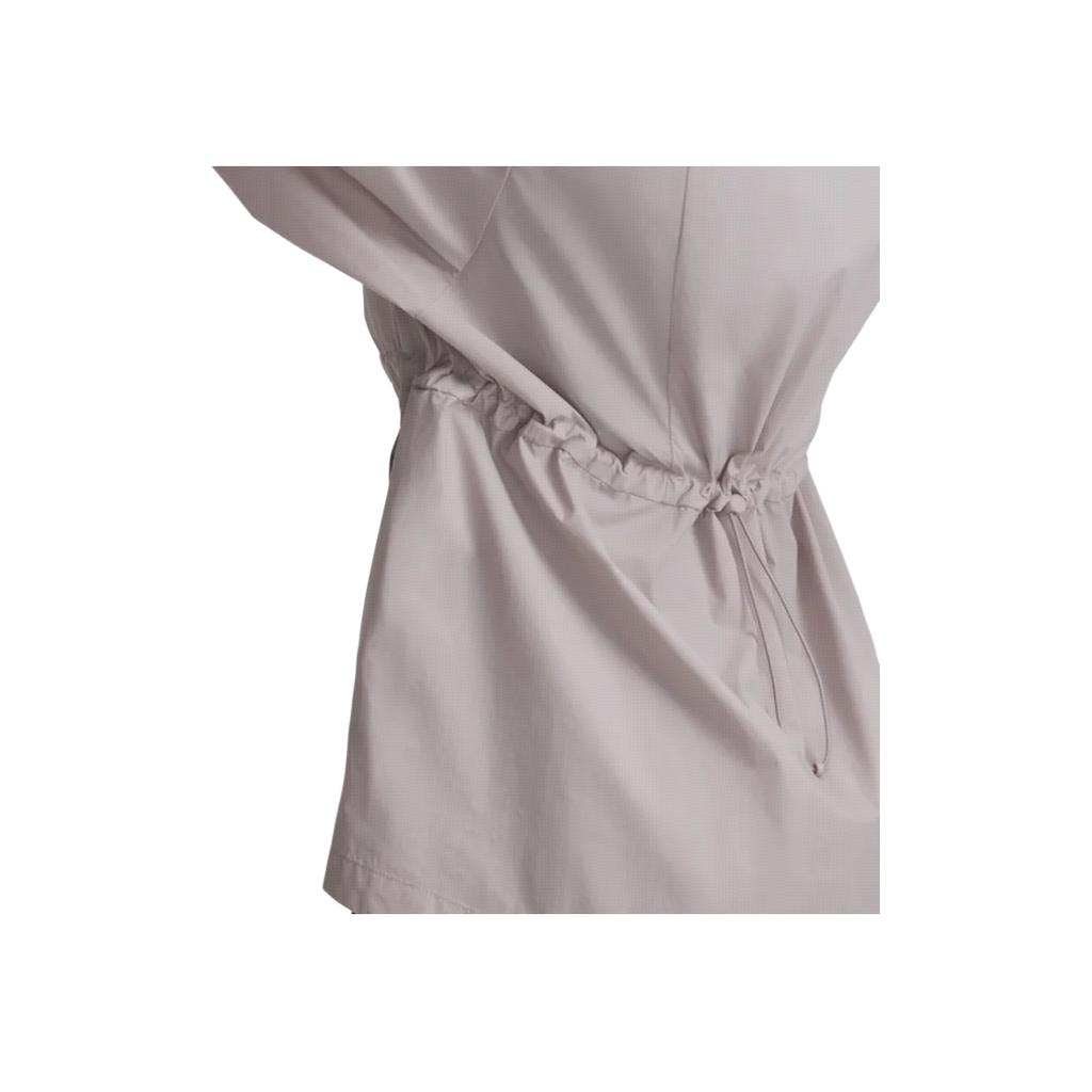 Under Armour Womens Training Series UA Cinch Dry Lightweight Hooded Durable Fashion Jacket Women Jacket Dawn-Gray Pink 1389502-009