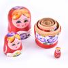 5 шт. Новинка, мультяшная девочка, деревянные матрешки, расписанные вручную, матрешка